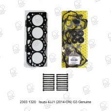 Gasket Kit Isuzu 4JJ1 (H/G/ H/S/ H/B) 2014 onward G3 Genuine Gasket Kit Isuzu 4JJ1 (H/G/ H/S/ H/B) 2014 onward G3 Genuine