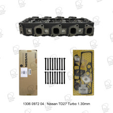 Bare Cylinder Head Kit - Nissan TD27 Turbo 1.30mm MLS Bare Cylinder Head Kit - Nissan TD27 Turbo 1.30mm MLS