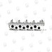 Hyundai 4D56B Recessed Valves Cylinder Head